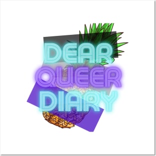 Pineapple Dear Queer Diary Posters and Art